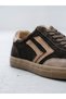 26K-088-8192 Genuine Leather Suede Flat Sole Snaker Sports Shoes for Women - 2