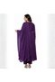 Purple Cotton Salwaar Kameez Dupatta - ALV2093 | Purple-Size:S-36-Inches - 3