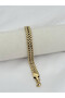 Unisex Stainless Steel Tarnish-Resistant Thick Chain Bracelet - 5