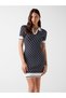 Ss Lise 4g Logo Slim Fit Mini Knitwear Dress W6Yk32Z0963 Women's Dress W6Yk32 Z0963 Fbcf