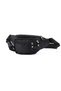 Men's Waist and Body Bag Multi-Compartment Adjustable Strap Cross Chest Shoulder Bag Black - 5