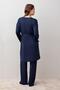 Long Sleeve Lycra Viscose Maternity Dressing Gown Pajama Set - 6