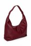 Women's Burgundy Daily Large Size Zippered Lined Large Volume Stylish Women's Hand and Shoulder Bag - 2