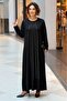 Black Waterway Stone Dress - 2