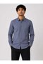 Men's Striped Long Sleeve Classic Shirt 186