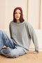 Crew Neck 100% Cotton Washed Long Sleeve T-Shirt
