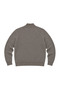 Men's Plus Size Dark Mink Arven Stand Collar Pocket Knitwear Cardigan 5Xl-6Xl-7Xl-8Xl - 5