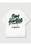 Stay Humble Printed Oversize Boxy Cut Unisex 100% Cotton Tshirt (190 Gsm)