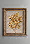 Golden Leafed Branches - Vintage Patterned Painting - Thick Model