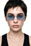 Bratya Silver Blue Sunglasses