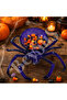 Halloween Spider Candy Holder Purple