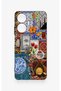 Realme C55 Compatible Ottoman and Turkish Culture Patterned Silicone Case - 2
