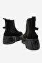 Harmonel Women's Genuine Leather Boots Black Suede - 3