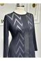 Women's New Season Plus Size Stone-Embellished Dress - 2