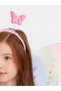 Rainbow Color Children's Butterfly Wing Crown and Wand Show Wing 50X42 cm (K0) - 4