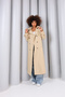 Rose Women's Oversize Trench Coat - 6