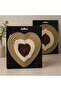 Silicone 3-Piece Mat and Trivet Set (Heart & Round, Multi-Size) - 2