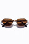 Bratya Gold Brown Sunglasses - 4