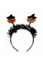 Halloween Witch Hat Pumpkin Swinging Crown - 2