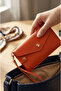 Women's Portfolio Wallet with Phone Holder, Wrist Strap, Card Holder and Envelope Cover, Luxurious Design - 3