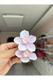 Baby Girl Colorful Lotus Flower Rubber Buckle 1 Pair