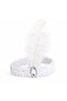 White Feathered Retro Charleston Hairband - 70-80-90S Party Crown (K0) - 2