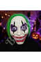Halloween Green Haired Clown Mask