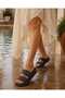 Wide-Lettered Adjustable Double-Buckle Extra Light and Comfortable Pool Beach Bath Terrace Home and Street Slippers