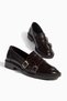 D517 Women's Double Buckle Loafer Casual Shoes - 3