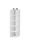 Trev Compartmentalized Organizer White 25X40X98 cm Cabinet Organization Storage Container Wardrobe Interior Organizer