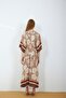 Viscose Fabric Waterproof V-Neck Dress - 5