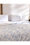 Noelie King Size 100% Cotton Ranforce Printed Sheet and Duvet Cover Set - Blue - 3