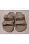 Wide-Lettered Adjustable Double-Buckle Extra Light and Comfortable Pool Beach Bath Terrace Home and Street Slippers - 5