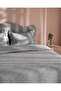 Crefurien Cotton Double Bedspread - Gray - 2