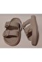 Wide-Lettered Adjustable Double-Buckle Extra Light and Comfortable Pool Beach Bath Terrace Home and Street Slippers - 4