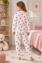 Girl's Patterned Cotton Pajama Set – Non-Sweating Comfortable Fit Children's Pajamas - 2