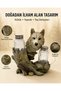 Wolf Figured Salt and Pepper Shaker Set, Double Glass Container, Decorative Kitchen Tableware Accessory, Gift Product - 2
