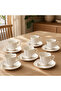 Daisy Luxe 6-Person Coffee Cup Set - 3
