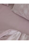 Denise King Size Coco Crep 100% Cotton Printed Bed Sheet and Duvet Cover Set - Powder - 8