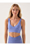 Motion Cross Strap Bra Lilac