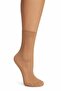 Pack of 20 Skin Color (57) 20 Den Thin Women's Socks & Special Design Sleep Band as a Gift - 3