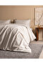 Absolon Single Cotton Printed Sheet Duvet Cover Set - Beige - 2