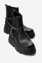 Harvolime Women's Genuine Leather Boots Black