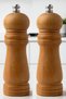 2-Piece Bamboo Body Wooden Salt and Pepper Mill 16 cm – Medium Size Spice Grinder Set - 2