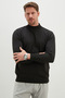 Basic High Collar Knitwear Sweater - 2