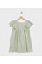 Plain Square Neck Dress - 2