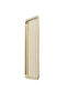 1 Piece Gold Narrow Rectangular Metal Presentation Tray 33X13 cm – Flat Tea Coffee Dessert Serving Tray - 6