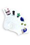 12 Pairs of Unisex College Socks Set with Colorful Characters and Patterns in Gift Box - 2