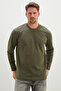 Printed crew neck sweatshirt - 4