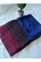 Hijab Cotton Thin Soft Textured Zig Zag Pattern Jacquard Shawl Set of 3 and Makeup Mirror - 3